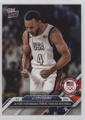 Juegos Olímpicos/Paralímpicos Topps Now 2024/88735 Stephen Curry Steph Curry #22 Foto 1 de 2
