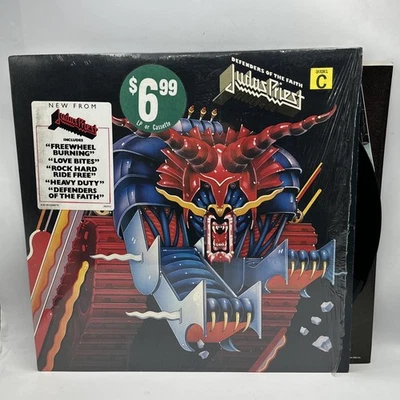 Judas Priest - Defenders Of The Faith - 1984 US 1st Press (NM) Ultrasonic Clean - Image 1 of 4