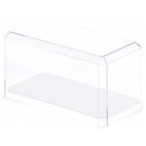 164CD Clear Plastic Display Case for 1:64 Scale Cars (Mirrored), 3.5" W x 1.6... - Picture 1 of 4
