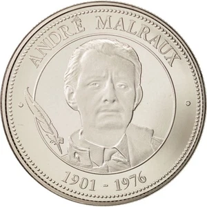 [#414591] Frankreich, Medal, Collection Panthéon, André Malraux, Arts & Culture, - Picture 1 of 2