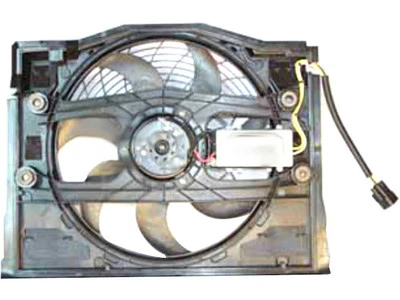 Conjunto de ventilador condensador aire acondicionado BMW 323i 1999-2000, 2006 TYC 18226BCQD 2,5 L 6 cilindros Foto 1 de 2