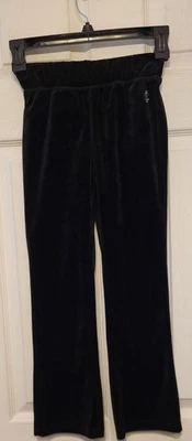 Terciopelo negro Juicy Couture para niñas talla 7 pequeño  Foto 1 de 4