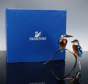 Swarovski Crystal Paradise Kingfisher Blue Jay Turquoise Figurine 945090 MIB - Picture 1 of 5