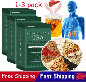 Tè Riduttore Olio-10 Erbe con Ottima Formula, Olio Tè Detergente per Fegato - Foto 1 di 20