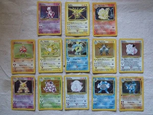 Near Complete Holographic Rare Pokemon Cards Base Set 102 - Picture 1 of 2