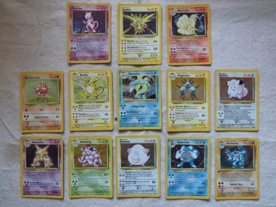 Near Complete Holographic Rare Pokemon Cards Base Set 102 - Image 1 of 2
