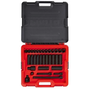 PROTO J74232IM Socket Set,1/2" Drive,32 pcs.,Metric 60ML23 - Picture 1 of 1