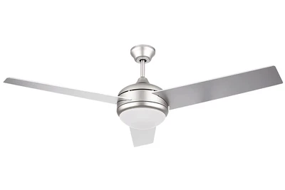 Concord Skylark 52" Satin Nickel Indoor Ceiling Fan w/ Light Kit 3-Blade 52SKY3E - Image 1 of 4