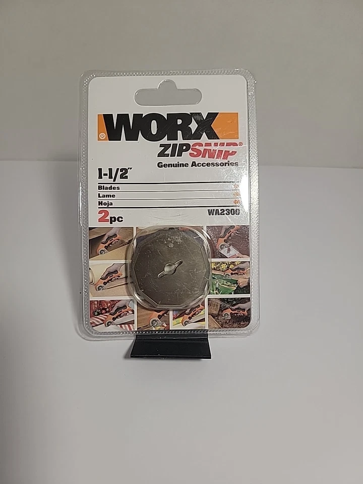  Lâminas de corte rotativas Worx WA2300 1-1/2" ZipSnip, pacote com 2 - Imagem 1 de 2
