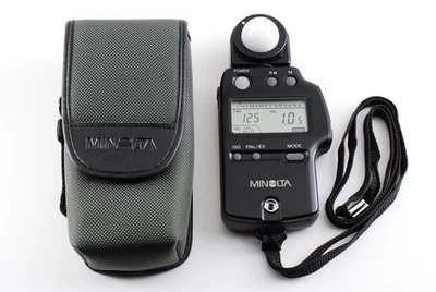 Medidor automático Minolta IV F "Casi nuevo" medidor de luz ambiental/flash de Japón #3473 Foto 1 de 4