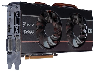 SCHEDA GRAFICA XFX RADEON HD 6950 2GB DDR5 256 BIT-1 X HDMI, 2 X DVI, 2X MINI DP - Immagine 1 di 4