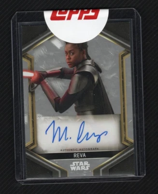 Star Wars Obi-Wan Kenobi SILVER Autograph Auto A-MI Moses Ingram as Reva #19/25 - Image 1 of 4