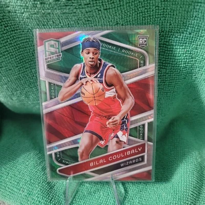 2023-24 Panini Spectra - Rookies Bilal Coulibaly #169 International Green Prizm - Image 1 of 4