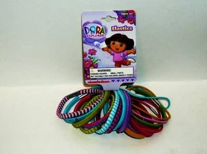 New Girls Dora The Explorer Elastics 18 Different Color - Picture 1 of 1
