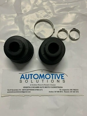 FIAT PANDA 141 KIT CUFFIE LATO CAMBIO DX+SX ORIGINALI 7621245 7625541 - Immagine 1 di 4