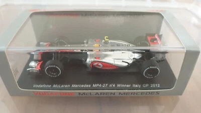 Lewis Hamilton 1:43 Spark S3047 McLaren MP4-27 #4 Winner Italy GP 2012 - Image 1 of 4