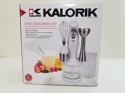 Kalorik Juego Mezclador de Palillos 3 en 1 cmm 39732 w Foto 1 de 4