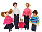 Dollhouse Modern Casual Family Miniature Porcelain People Figures