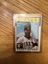 1986 Topps Traded - #11T Barry Bonds (RC)