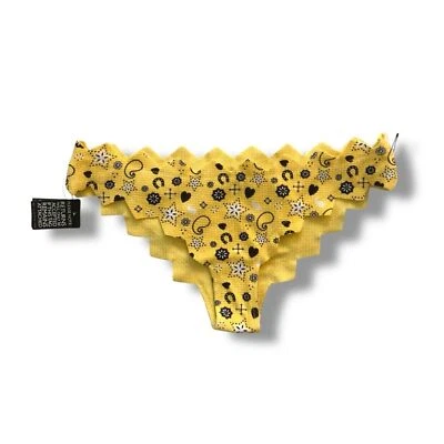 Parte inferior de bikini Marysia Swim Honolulu Zig Zag Banana Bandana nueva con etiquetas talla pequeña Foto 1 de 4