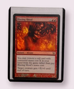 MTG FOIL Blazing Shoal | Betrayers of Kamigawa - Picture 1 of 2