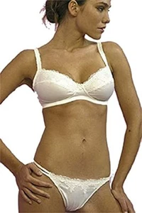 71008 Luna Balconet BH & String Nostalgia 1684 Damendessous Champagner 85C  - Imagen 1 de 1