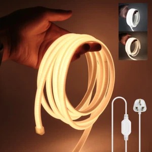 220V Neón COB LED Stripe Tira Cinta Cadena de luces Manguera de luz 288LEDs - Imagen 1 de 17