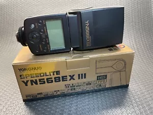 YONGNUO YN-568 EX III TTL Flash Speedlite With High Speed Sync for Nikon - Picture 1 of 6