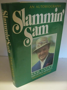 SLAMMIN' SAM An Autobiography by Sam Snead 1st Edition 1986 Fine/Fine - Picture 1 of 1