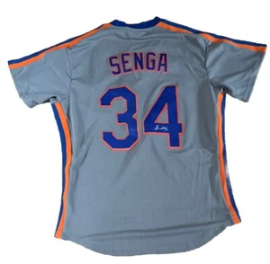 Kodai Senga New York Mets Custom Baseball Signed Autographed Jersey - Picture 1 of 3