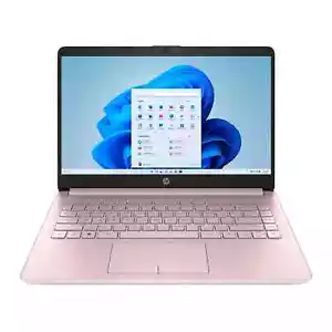 HP Stream 14" Windows Laptop Intel Processor N4120 4GB RAM 64GB eMMC Pink _ NEW - Picture 1 of 12