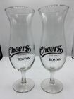 Cheers Boston Beer Glass 1996 Collectible Set Of 2