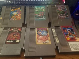 Nintendo entertainment system game 1985 lot - Picture 1 of 8