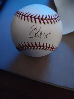 ERIC KARROS SIGNED AUTOGRAPHED ONL BASEBALL!  Dodgers, Cubs!! - Image 1 of 2
