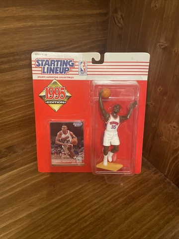 VTG Philadelphia 76ers Clarence Weatherspoon NBA Starting Lineup Figure Kenner Cover