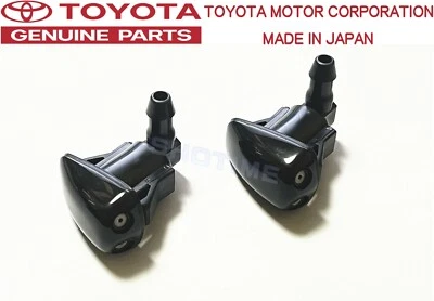 TOYOTA GENUINE 92-99 MR2 SW20 SW21 Front Windshield Washer Nozzle Set OEM - Image 1 of 2