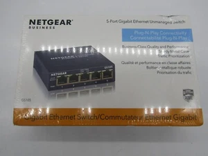 Netgear 5-Port Poe Gigabit Ethernet Plus Switch GS105 - Picture 1 of 3