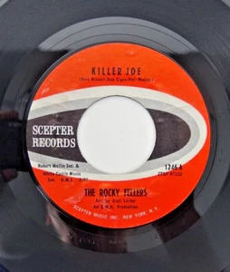 The Rocky Fellers - Rock Scepter 45 RPM - Killer Joe / Lonely Teardrops VG - Picture 1 of 2