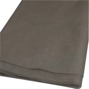 EMF Radiation Protection RFID Blocking Cloth Silver Fiber Sheer Mesh EMI Fabric - Picture 1 of 14