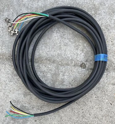 Extron E197484 6/C 26AWG CSA 217926, 6 BNC Cable, 6 Conductor Snake, 34ft - Image 1 of 4
