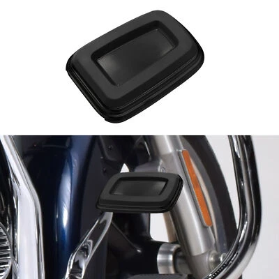 Cubierta de pastillas de pedal de freno para Harley Touring Street Road Glide Dyna Softail FL Foto 1 de 4