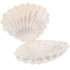  White Pp Pearlescent Shell Outfit Bride Party Favor Containers Candy