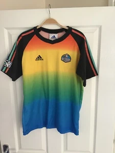 Kansas City Wizards Vintage 1998 MLS adidas Koszulka treningowa Medium rzadka - Zdjęcie 1 z 17
