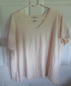 Vintage Neu mit Etikett - Talbots Damen - Elfenbein - Seidenmischung - Shirt/Top - Größe 2X - Bild 1 von 1