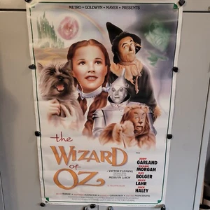 The Wizard of Oz Movie Poster 1989 Norman James Co Lithograph 34x22 - Picture 1 of 7