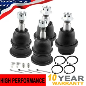 4Pc Front Upper and Lower Ball Joints Kit for Chevy Tahoe GMC Yukon Sierra 1500 - Picture 1 of 8