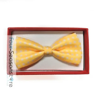 12 Colors Children Kid Baby Toddler Boys Under Age 6 1x bow tie with polka dot - Picture 1 of 15
