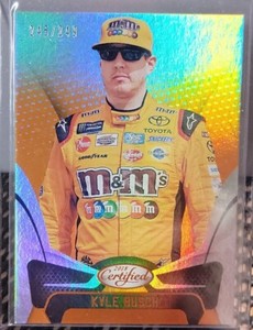 2018 Panini Certified Racing NASCAR #4 Kyle Busch Orange Parallel #/249