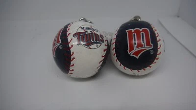MLB Special Pair of Baseball Key Chain - Minnesota Twins - Image 1 of 2