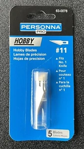 Personna Pro #11 Hobby Messerklingen Made in USA passt X-Acto #1 Griff 5er-Pack - Bild 1 von 2